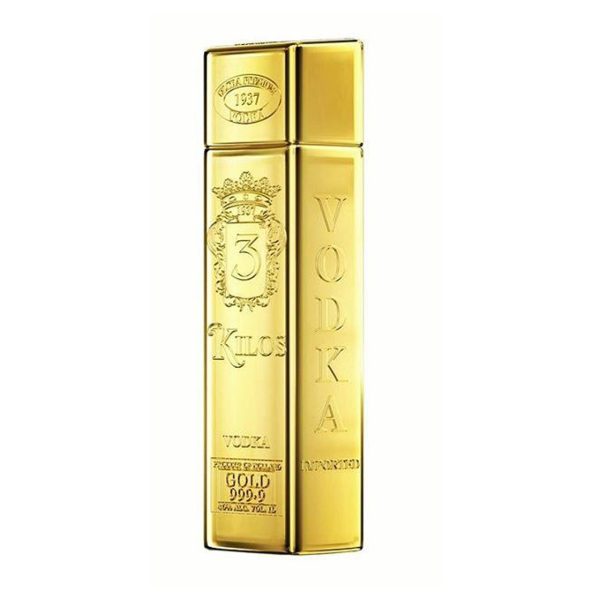 3 KILOS VODKA ULTRA PREMIUM HOLLAND 750ML